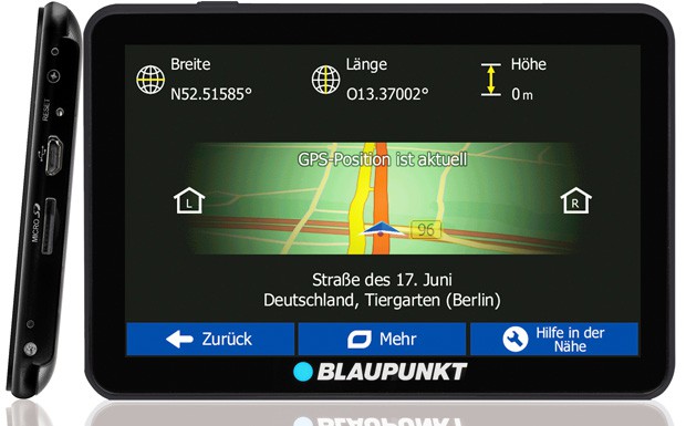 Neue Navis von Blaupunkt setzen auf Statistik