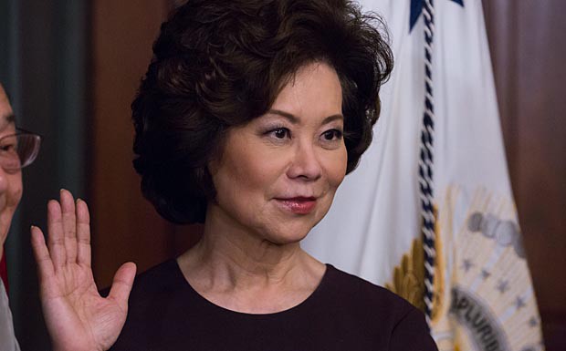 Elaine Chao ist neue US-Verkehrsministerin