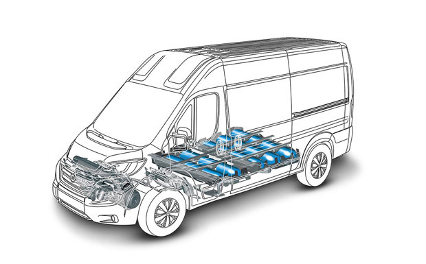 Erdgasantrieb für den Fiat Ducato