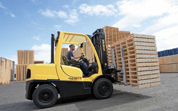 Neue Hyster Fortens-Gabelstapler senken Kraftstoffverbrauch