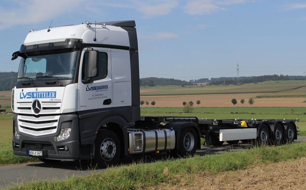 LVS Witteler vermietet Containerchassis