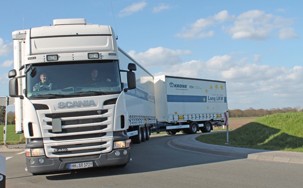 Test mit Lang-LKW wird ausgeweitet 