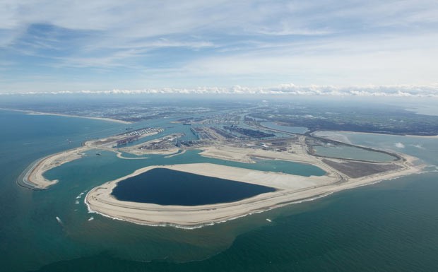 Maasvlakte II voll im Zeitplan 