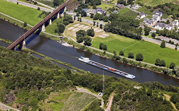 Gütertransport auf der Mosel auf Rekordtief