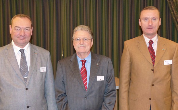 Ulrich Schulz, Michael Eichen, Gerd Bretschneider, Fuhrgewerbe-Innung Berlin-Brandenburg