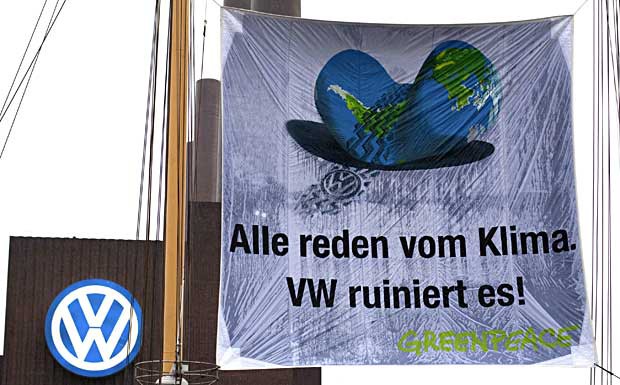 VW-Spitze sagt Treffen mit Greenpeace ab