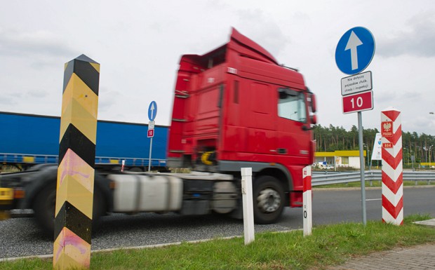 Polnische Grenzkontrollen während Groß-Events