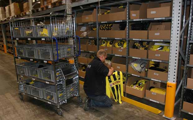 Rhenus beliefert Dortmund-Fans