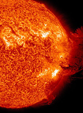 Sonnensturm könnte Navigationsgeräte lahm legen