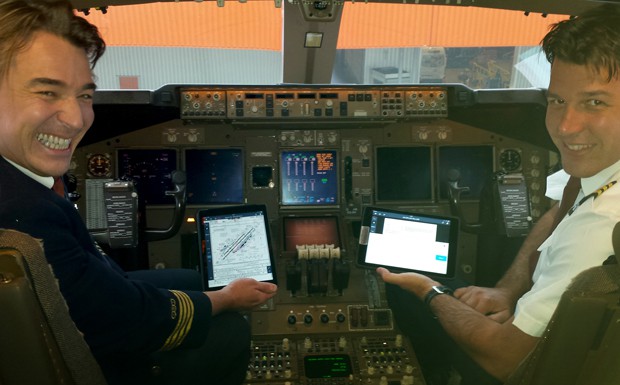 TNT Airways ersetzt Flugdokumente durch I-Pads 