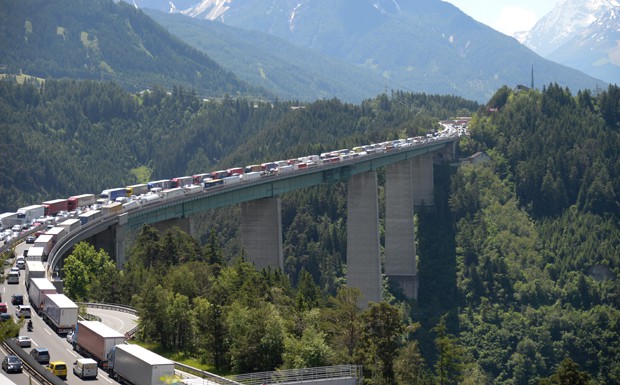 Lkw-Maut am Brenner sinkt