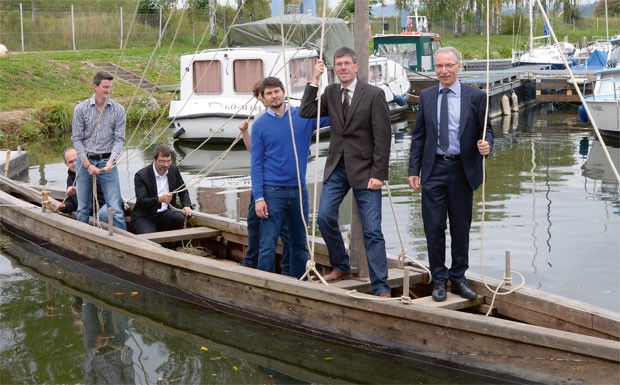 Am Rande: Römisches Frachtschiff nachgebaut Uni Trier 620