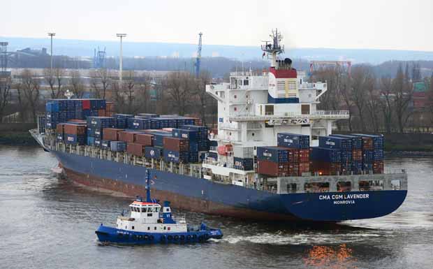 Container-Liniendienst zwischen Hamburg und dem Schwarzen Meer 