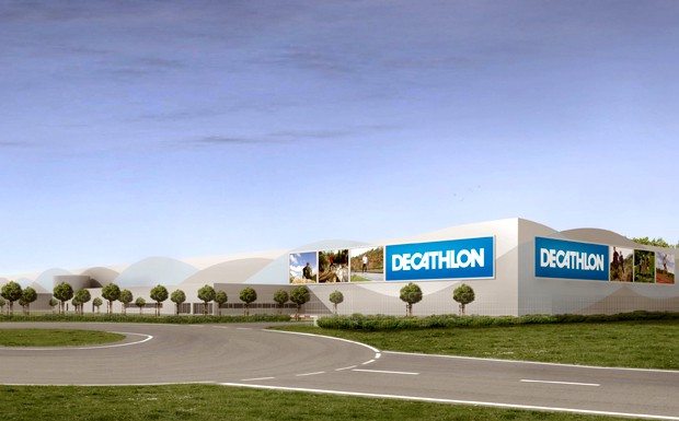 Decathlon baut Logistikzentrum in Schwetzingen