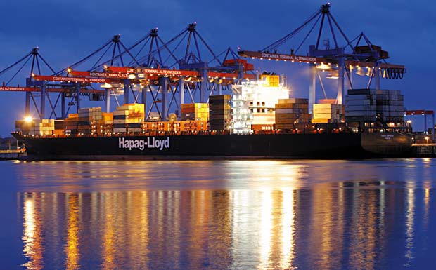 Hapag-Lloyd unter Druck - rote Zahlen