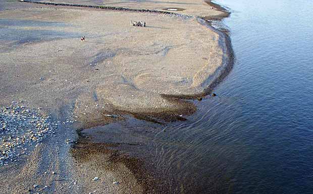 Niedrigwasser bringt hessischen Binnenschiffern Einbußen