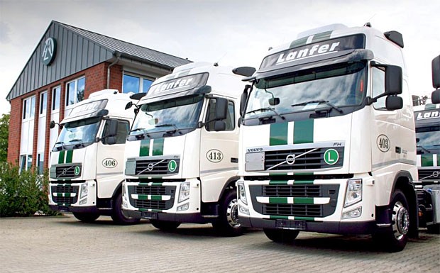 Lanfer Logistik bestellt Volvo-Trucks