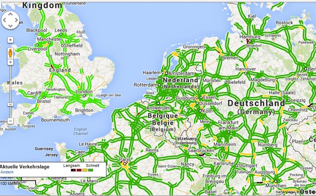 Detecting Traffic Jams in Real-Time – how to use Google Traffic 