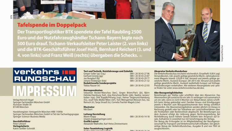 Große Verabschiedung