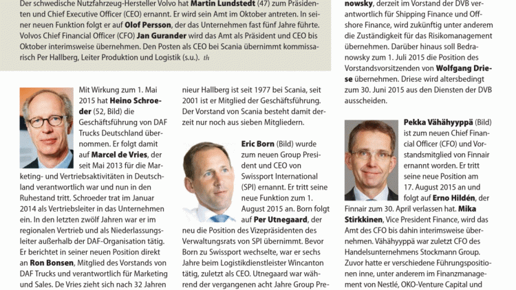 Top News: Neuer Chef bei Volvo