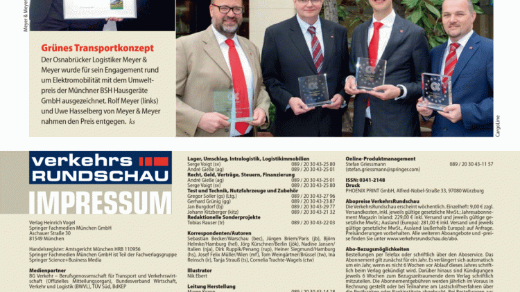 CargoLine zeichnet internationale Partner aus