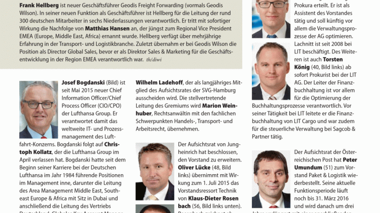 Weitere Personalien