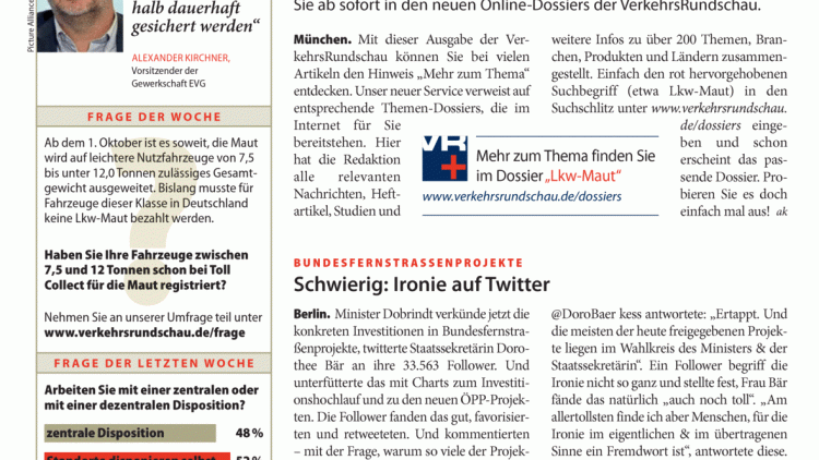 "Mehr zum Thema" im Dossier "Mehr zum Thema" im Dossier