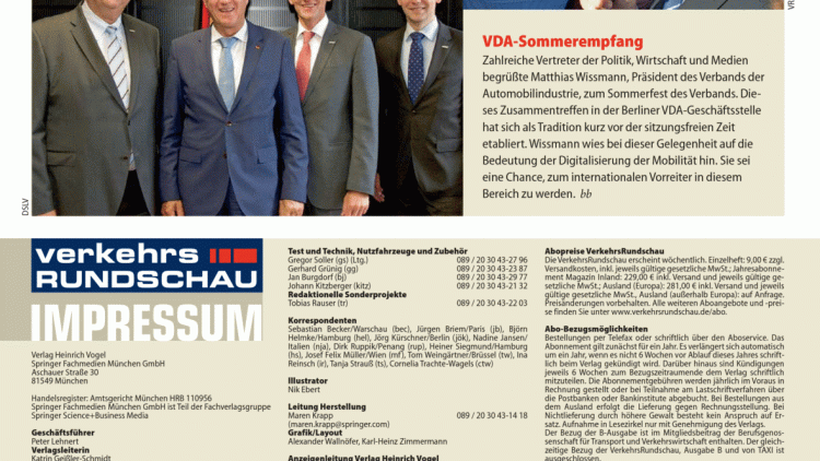 DSLV-Spitze trifft Staatssekretär DSLV-Spitze trifft Staatssekretär