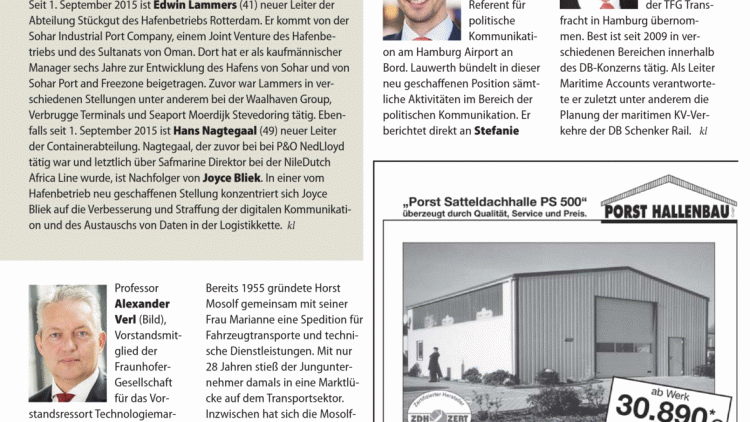 Weitere Personalien Weitere Personalien