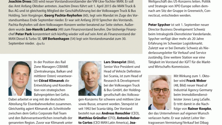 Top News: Drees wird neuer MAN-CEO Top News: Drees wird neuer MAN-CEO