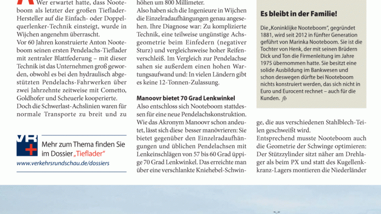 Geschickt gependelt!