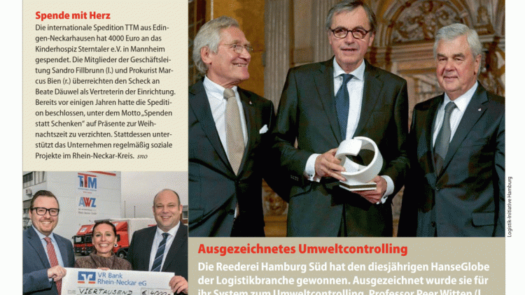 Botschafter für die Logistik Botschafter für die Logistik