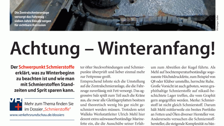 Achtung - Winteranfang!