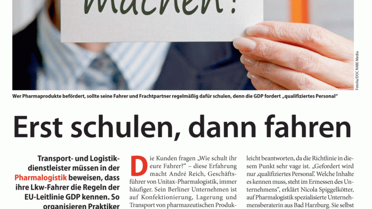 Interview: "Fahrer tragen große Verantwortung" Interview: "Fahrer tragen große Verantwortung"