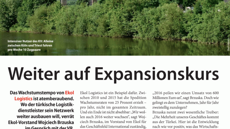 Weiter auf Expansionskurs