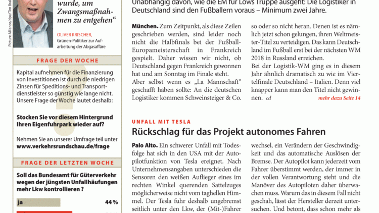 Die Logistiker machen es vor Die Logistiker machen es vor