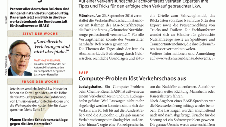 Online-Tipp: VerkehrsRundschau auf Twitter Online-Tipp: VerkehrsRundschau auf Twitter