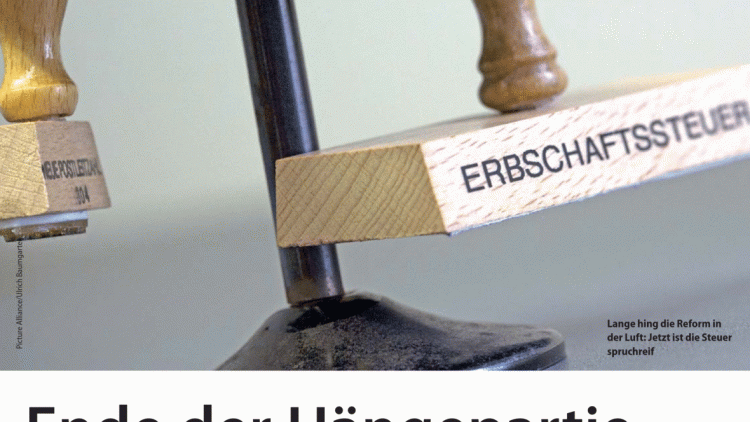 Interview: Nachfolge bleibt steuerbegünstigt