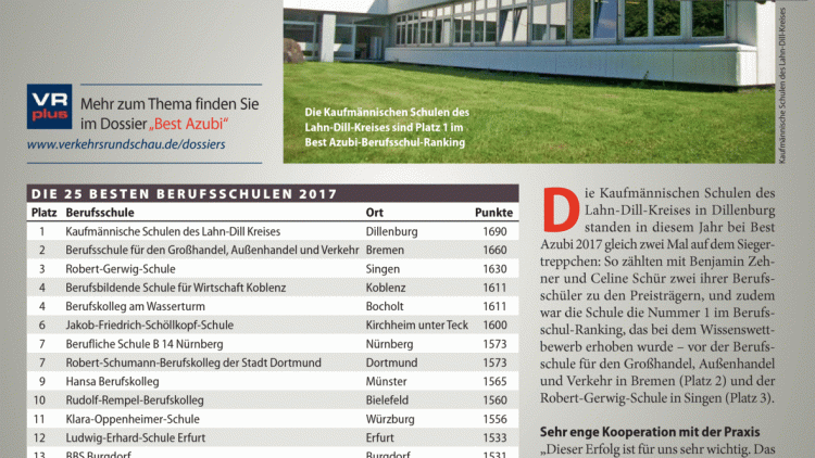 Die besten Berufsschulen Die besten Berufsschulen
