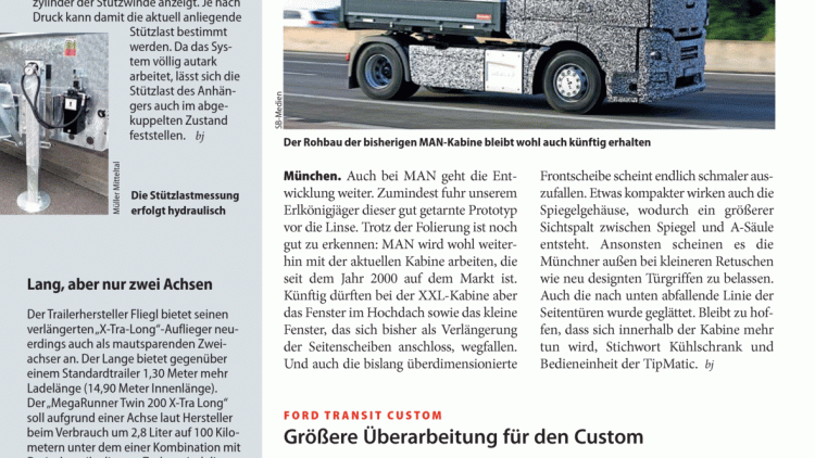 Ford Transit Custom: Größere Überarbeitung für den Custom Ford Transit Custom: Größere Überarbeitung für den Custom