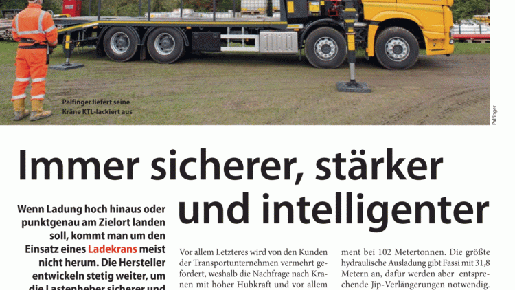 Immer sicherer, stärker und intelligenter