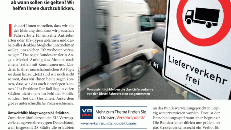 Das ist der aktuelle Stand der Diesel-Debatte