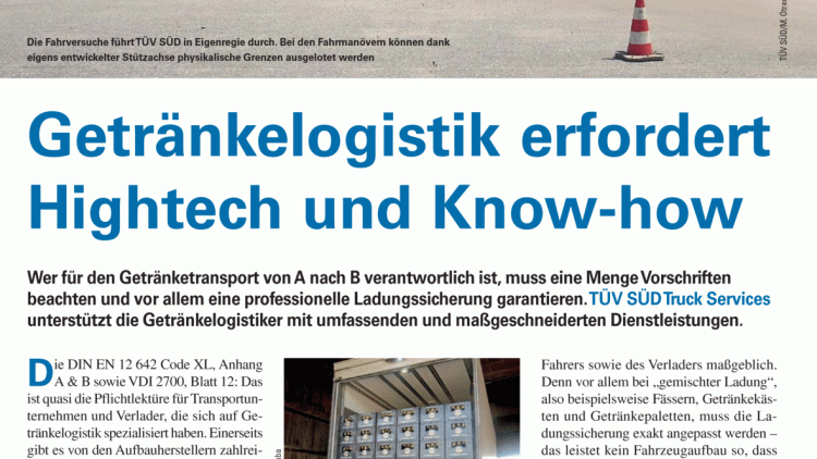 TÜV SÜD Forum: 23. Leipziger Gefahrguttag