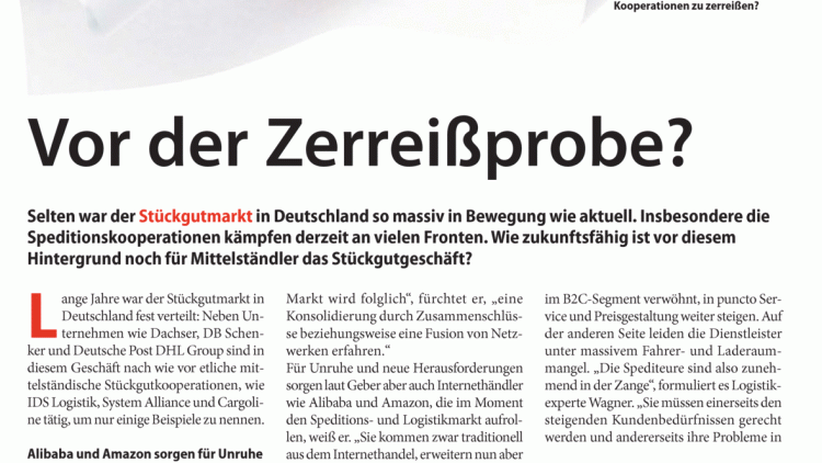 Vor der Zerreißprobe?