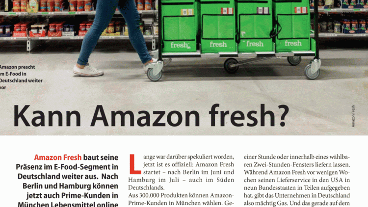 Kann Amazon fresh?