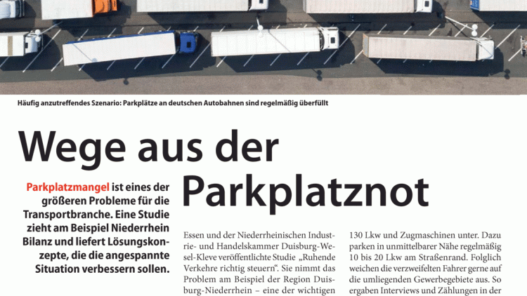 Wege aus der Parkplatznot