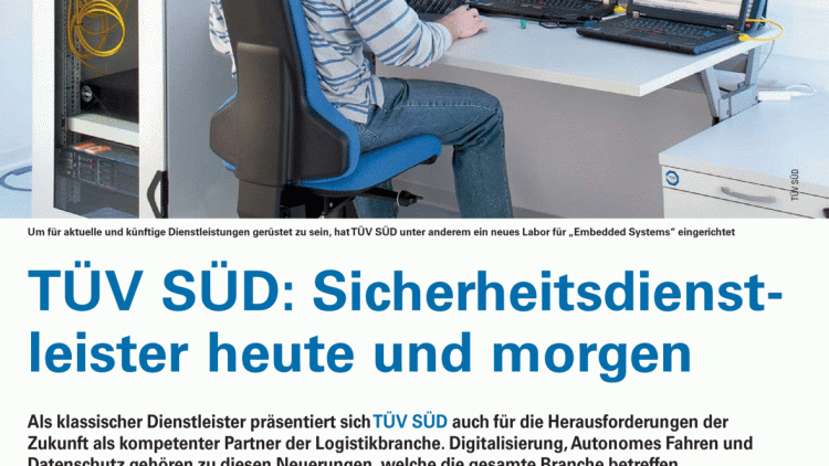 TÜV SÜD: Sicherheitsdienstleister heute und morgen