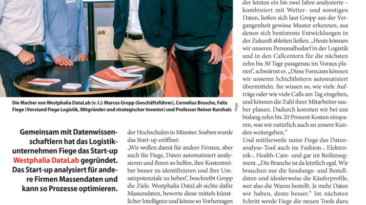Interview: "Wir setzen selbstlernende Systeme ein"