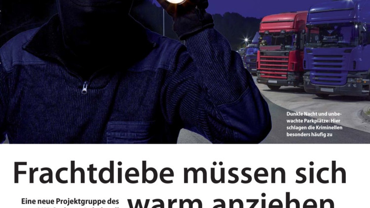 Frachtdiebe müssen sich warm anziehen