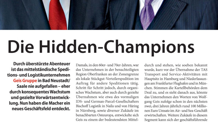 Interview: "In der Logistik haben Mittelständler eher Wettbewerbsvorteile"